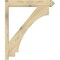 Ekena Millwork Imperial Arts & Crafts Rough Sawn Outlooker, Douglas Fir, 6"W x 32"D x 38"H OUT06X32X38IMP03RDF - alternate 3